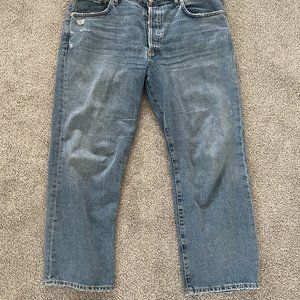 Citizens of Humanity Emery Crop Relaxed Straight Jeans